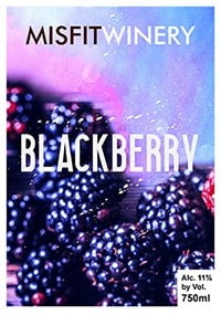Blackberry Wine from Misfit Winery in Washington, D.C. Buy online!