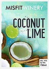 Coconut Lime Wine from Misfit Winery in Washington, D.C. Buy online!