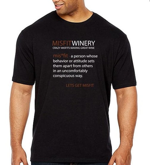 Misfit Winery swag, represent your favorite wine company in Washington, D.C.