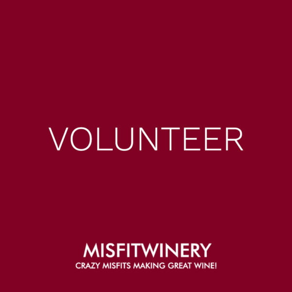 Volunteer at wine events in the Washington, D.C. area at Misfit Winery